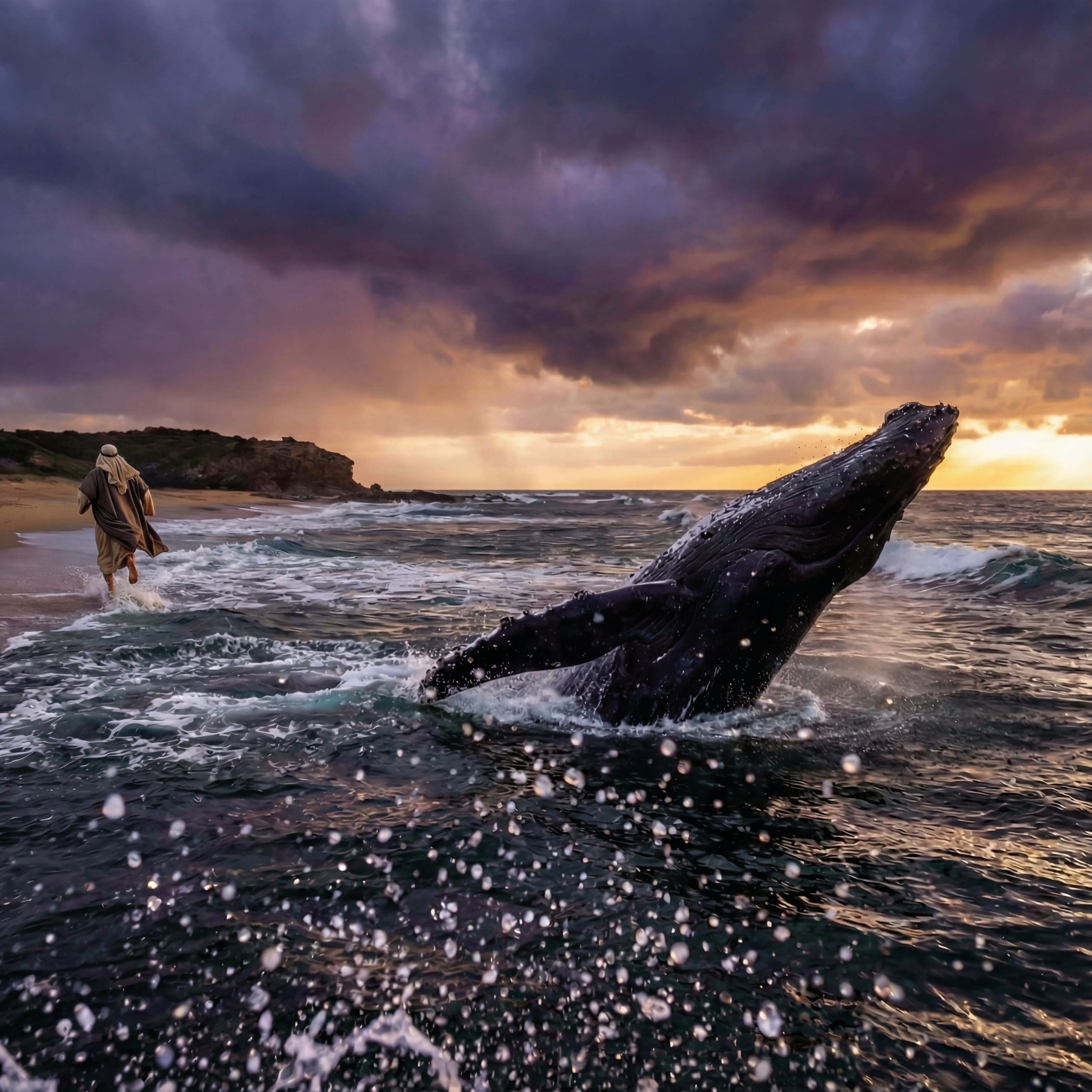 Jonah and the whale