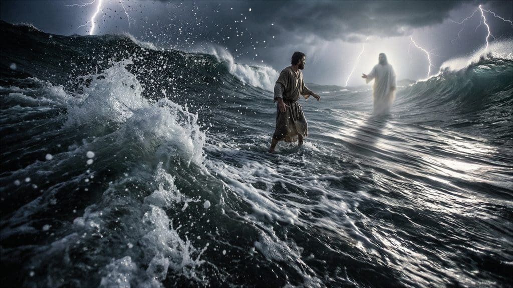 Peter Walks on Water