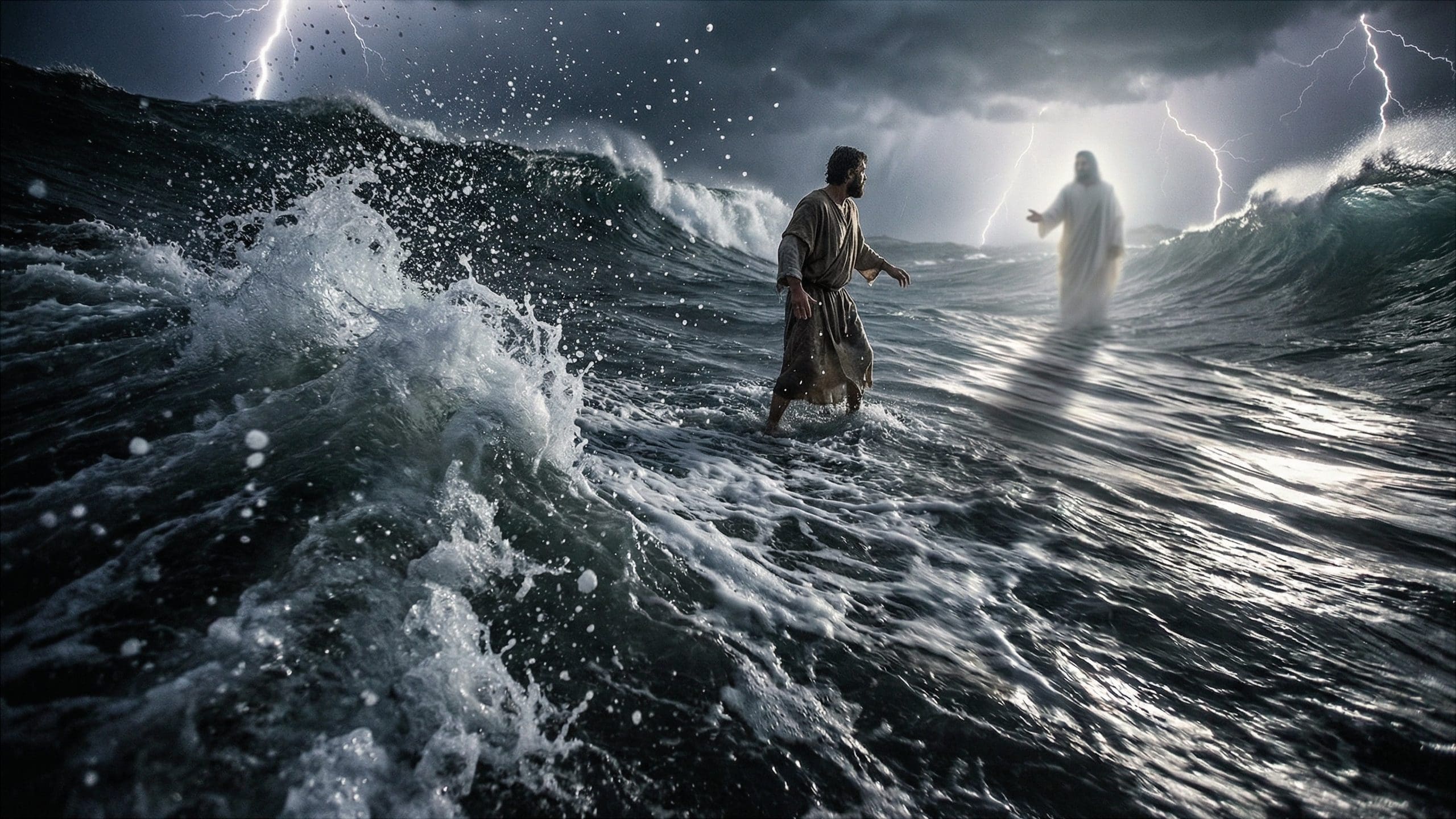 Peter Walks on Water